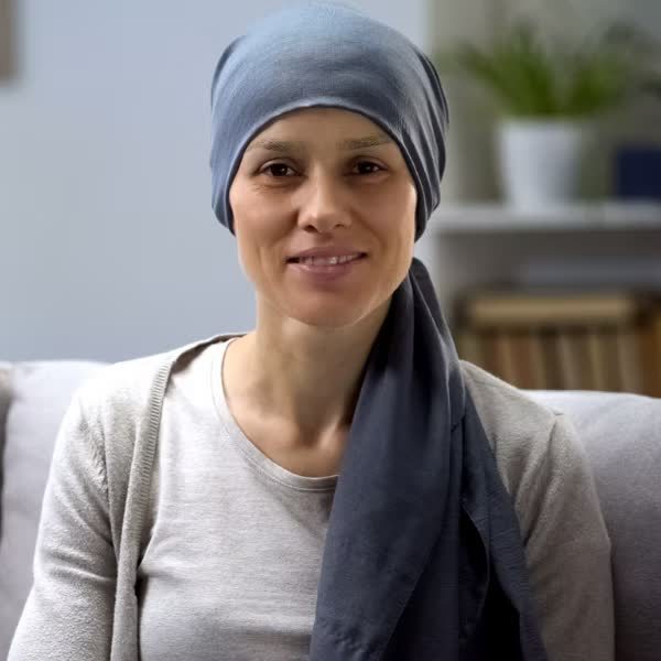 A patient at home